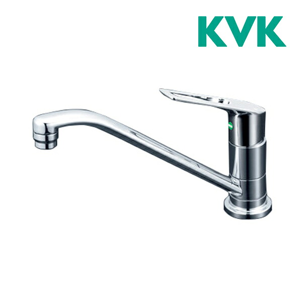 《店卸し資産あり》◆15時迄さし出し聞き入れる！KVK 水栓金具【KM5011UTEC】滑りだし穴兼用型・流し台用シングル生き肝式雑ぜ合わせる栓(e生き肝)