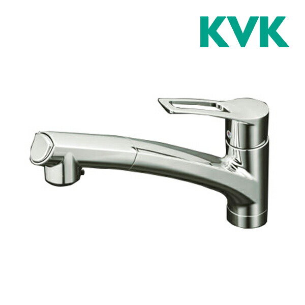 《在庫あり》◆15時迄出荷OK！KVK 水栓金具【KM5021ZT】流し台用シングルレバー式シャワー付混合栓寒冷地用
