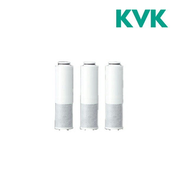 KVK 浄水カートリッジ　PZS160 純正品 楽天市場】KVK 浄水器内蔵水栓 浄水カートリッジ 3個入 PZS160-3