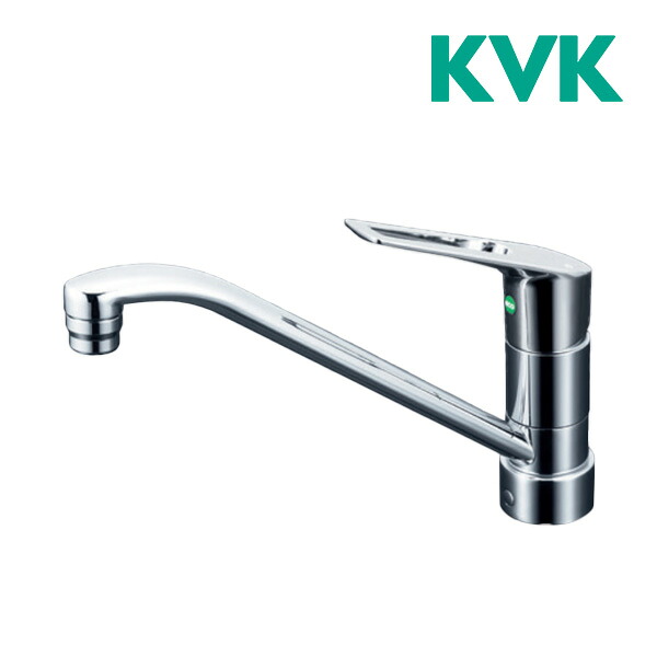 《店卸し資産あり》◆15時迄さし出し聞き入れる！KVK 水栓金具【KM5011JTEC】流し台用シングル生き肝式練り合わせる栓(e生き肝)