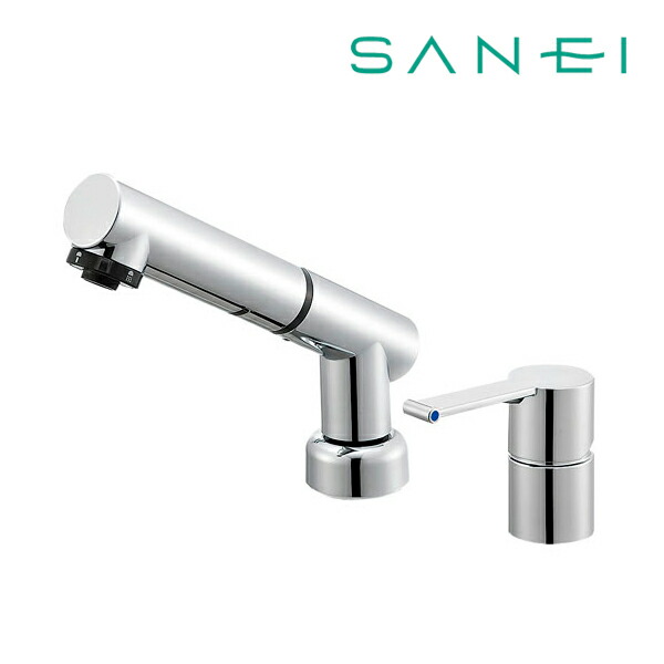 《在庫あり》◆15時迄出荷OK!∠三栄水栓/SANEI 水栓金具【K37510JVZ-13】シングルスプレー混合栓(洗髪用)|家電と住設のイークローバー
