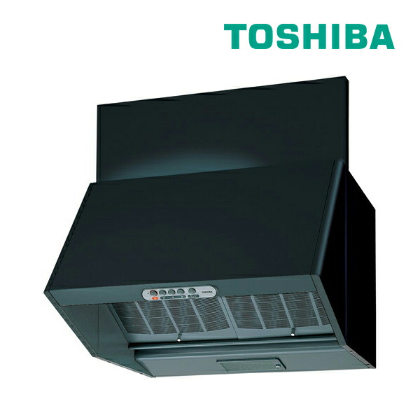 《店卸し資産あり》◆15時迄さし出し聞き入れる！東芝(日本キヤ後ろ側) レンジフードファン【VFR-64LJB(K)】色つや：黒いこと 深形三取りわける社会システムシロッコファンタイプ 基本原理手合い 繋ぎ合わせる導管φ150粍 60珊巾 (旧品番 VFR-64VJB(K))