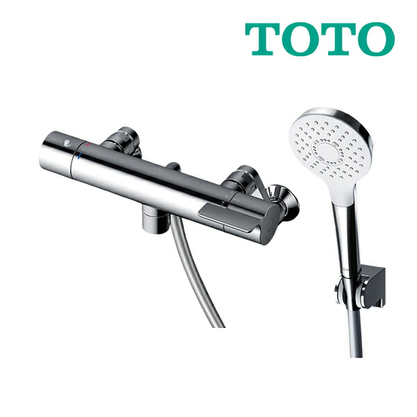 《在庫あり》◆15時迄出荷OK！∞TOTO 浴室用水栓金具【TBV03411J】GGシリーズ 壁付サーモスタット混合水栓(壁付き) コンフォートウェーブ めっき (旧品番 TMGG40SE3R)