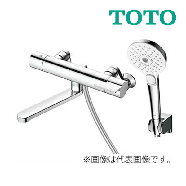 《在庫あり》◆15時迄出荷OK！&infin;TOTO 浴室用水栓金具【TBV03449J】GGシリーズ 壁付サーモスタット混合水栓 コンフォートウェーブ クリック めっき｜家電と住設のイークローバー 17,625円