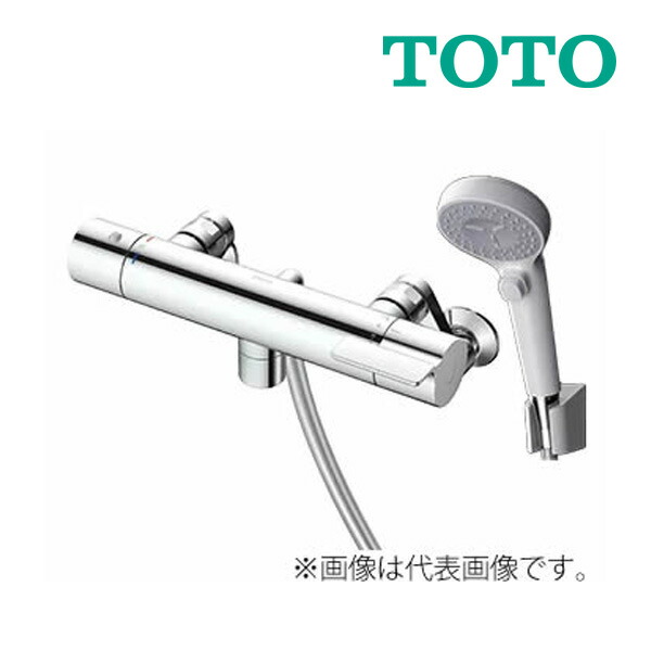 《在庫あり》◆15時迄出荷OK！∞TOTO 浴室用水栓金具【TBV03410J1】GGシリーズ 壁付サーモスタット混合水栓(0スパウト) コンフォートウェーブ クリック (旧品番 TBV03410J)