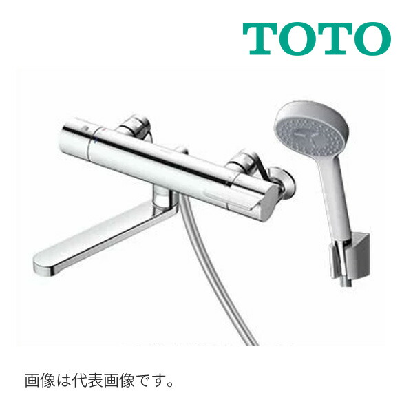 《在庫あり》◆15時迄出荷OK！∞TOTO 浴室用水栓金具【TBV03445Z1】GGシリーズ 壁付サーモスタット混合水栓(短尺) 寒冷地用 コンフォートウェーブ 70mm (旧品番 TBV03445Z)