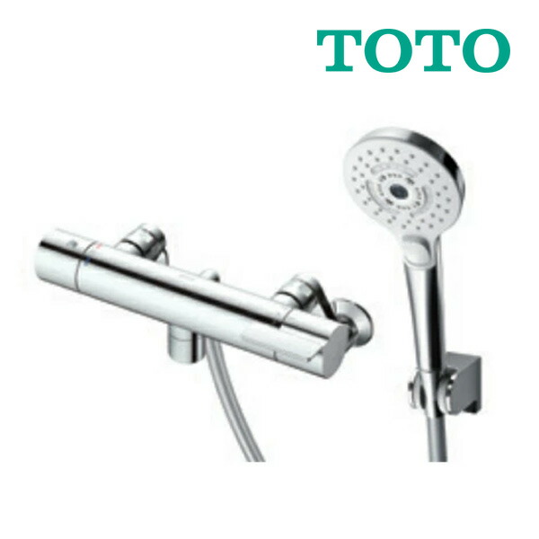 《店卸し資産あり》◆15時迄さし出し聞き入れる！∞TOTO 風呂場用水栓金具【TBV03458J】GGつづき物 壁付サーモスタット練り合わせる水栓(生き肝手持ち部分) コンフォートウェーブ 3流行り物・靄 めっき