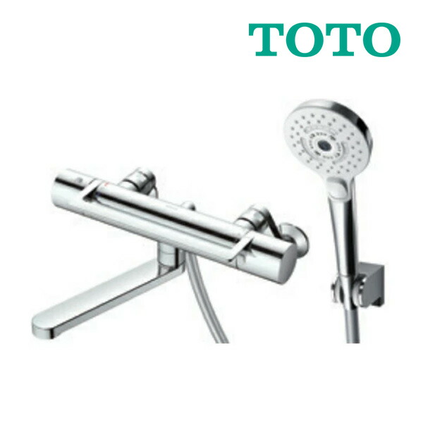 《在庫あり》◆15時迄出荷OK！∞TOTO 浴室用水栓金具【TBV03456J】GGシリーズ 壁付サーモスタット混合水栓(アーチハンドル) コンフォートウェーブ 3モード・ミスト めっき