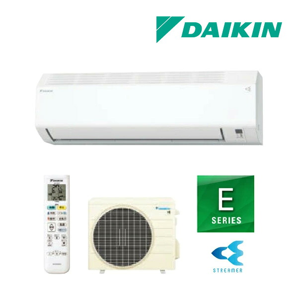 《在庫あり》◆15時迄出荷OK！ダイキン ルームエアコン【S226ATES W】ホワイト 2026年 Eシリーズ 室内電源タイプ 単相100V 6畳程度 (旧品番 S225ATES W)