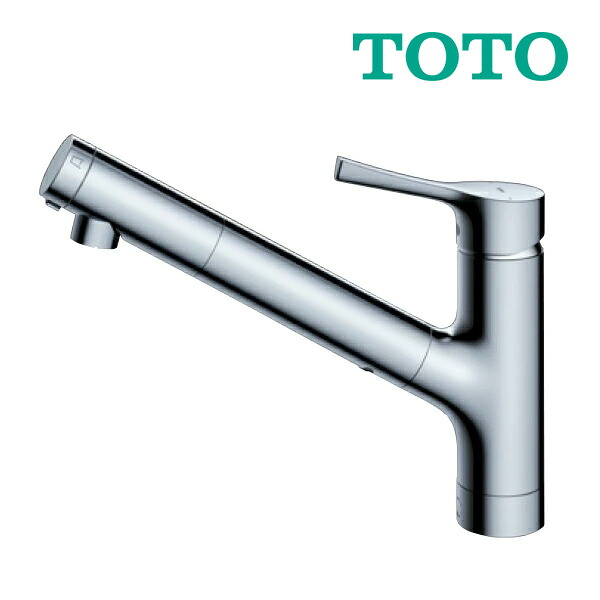 《在庫あり》◆15時迄出荷OK！&infin;TOTO キッチン用水栓金具【TKS05320J】GGシリーズ 台付シングル混合水栓 1穴 浄水カートリッジ内蔵形 (旧品番 TKS05307J)｜家電と住設のイークローバー