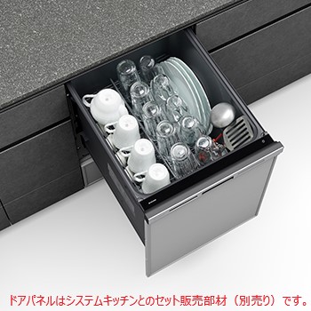 パナソニック 食器洗い乾燥機【NP-45MD9SP】ディープタイプ ドアパネル型 幅45cm M9 Plusシリーズ〔FF〕