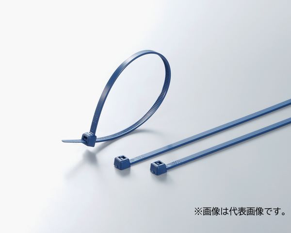 Яヘラマンタイトン 【MCTS300-BLU 100本】青 メタルコンテントタイ 特殊樹脂シリーズ 全長301mm 屋内使用