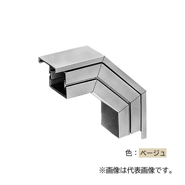未来工業 【PDDL-77J】ベージュ プラスチックダクト用 ジョイント 出ズミ(大曲ガリ) 77型 プラスチック製 連結金具付 受注生産 7,063円