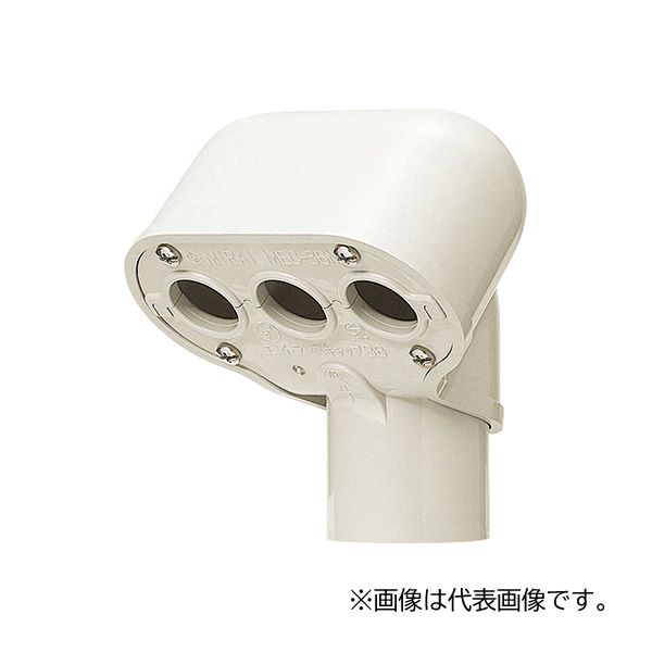 未来工業 【MEC-82MM】ミルキーホワイト エントランスキャップ (セパレート) VE82用