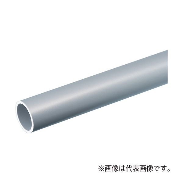 ▲未来工業 【VE-16MS2(12本入)】マットシルバー 硬質ビニル電線管 (J管) φ22 全長2m