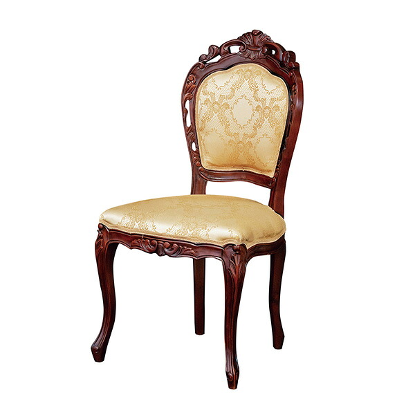 ●⊥クロシオ 【90021】(4954877900214) ブラウン フランシスカ チェアー肘なし 完成品
