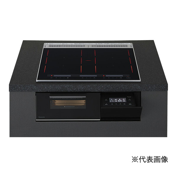 ●u.パナソニック IH煮炊き暖房器【KZ-S1F6K】Sつづき物 3口IH 匠暖めるIH 幅60珊印字機 ラクッキングリル 鉄・ステンレス鋼相応う ジェット機黒いこと/黒いこと 家電-キッチン家電