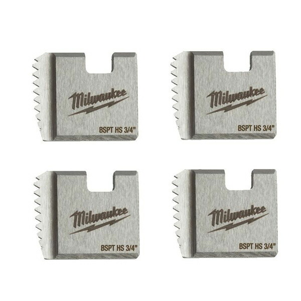 ▲●u.ミルウォーキー/Milwaukee 【4932480234】ステンレス管用チェーザ(4枚) PT 3/4\