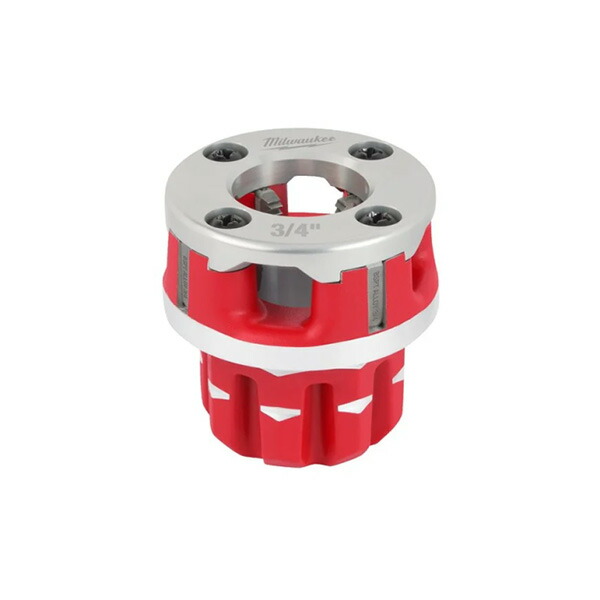 ▲●u.ミルウォーキー/Milwaukee 【4932480246】鋼管用チェーザ(4枚)付ダイヘッド 3/4\