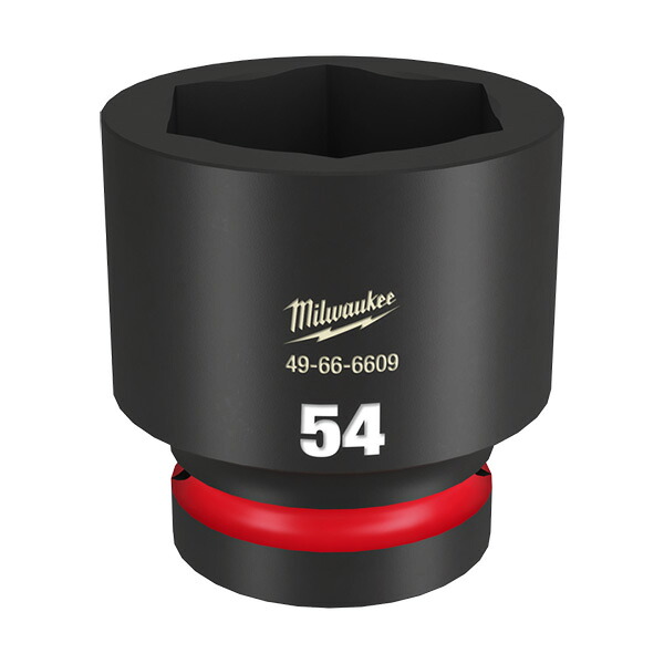 ▲●u.ミルウォーキー/Milwaukee 【49-66-6609】SHOCKWAVE IMPACT DUTY 差しひびきソケット 1in(25.4粍)角 54粍