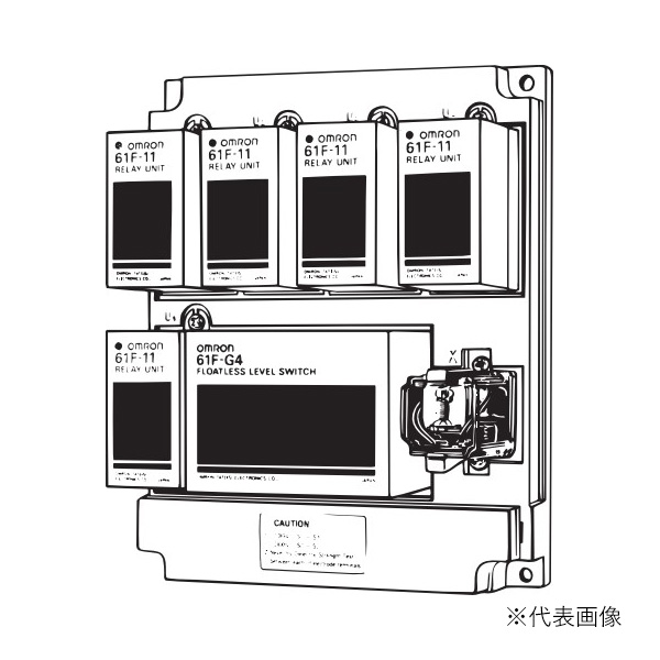 Яオムロン 【61F-G4 AC100/200】フロートなしスイッチ ベースタイプ 一般用 給水槽と受水槽の水位表示と渇水による空転防止を兼ねた自動給水 AC100/200V 20,641円