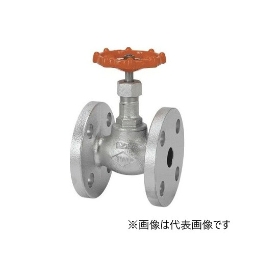 オリエントバルヴ/株式会社キッツ【10-DDF-N 25A】1B ダクタイル 鋳鉄弁膜 地球儀弁膜 10K R-PTFEジスク入 フランジ形〔HF〕