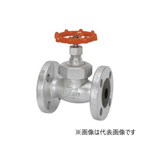 オリエントバルヴ/株式会社キッツ【16-DGF-N 20A】3/4B ダクタイル 鋳鉄弁膜 地球儀弁膜 16K フランジ形 内ねじ〔HF〕