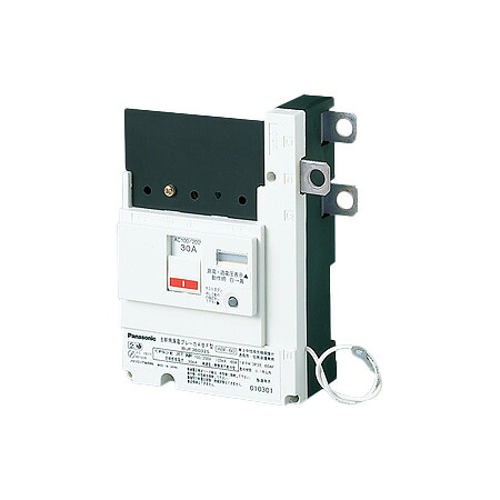 パナソニック 分電盤【BJF330325】主幹用 短絡ブレーカABF型 30A 単3〔FE〕