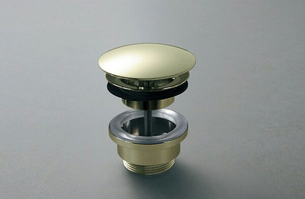 CERA/セラ 【CET684-P0】水抜き目皿 (ヨーロッパ製洗面器・幼児用便器腕っこき) ブリリアントゴールド〔EI〕