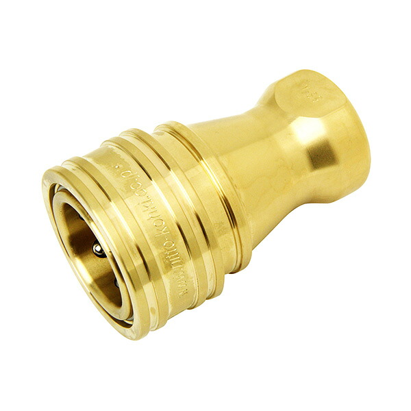 ∀藤原産業 【6S-A/NBR/BRASS】SK11 SPカプラTypeAソケット (4977292428835)|クローバー資材館