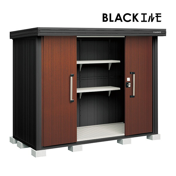 ●u.ヨド屋根裏部屋/ヨドコウ 【LMDU-2511-BK CW】黒茶木材 ブラックエルモ 中・大型屋根裏部屋 豪雪型 五分五分戸 間口2m57cm×奥ふかさ1m17糎 受注約2週