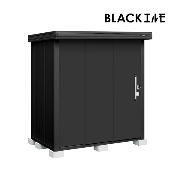 ●u.ヨド屋根裏部屋/ヨドコウ 【LMD-1811-BK BK】黒いこと ブラックエルモ 中・大型屋根裏部屋 原則として型 2連片引き戸 間口1m87cm×奥ふかさ1m17糎 受注約2週