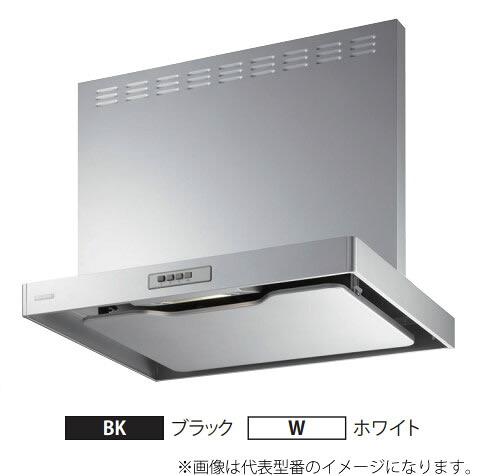 ●富士工業/FUJIOH 【ADR-3A-9017L】(ブラック/ホワイト) 左排気 レンジフード スタンダード 900間口 シロッコファン 壁面取付 前幕板付属 受注約2週〔▽〕｜クローバー資材館