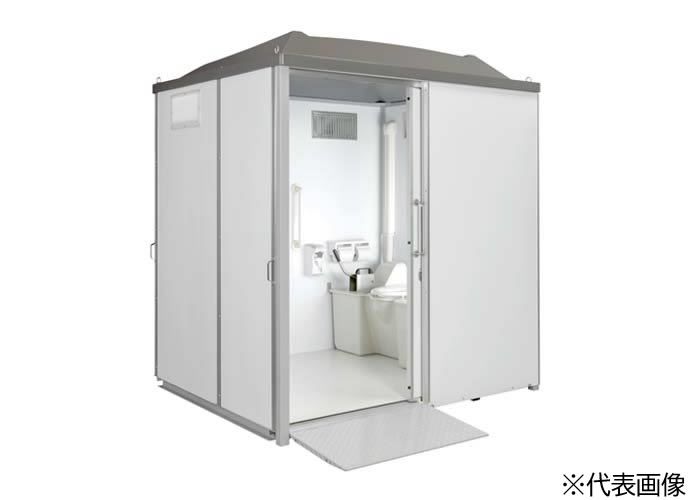 ●ハマネツ【TU-CRUF4W】室外室内用便器 CROSS Universal クロスシリーズユニバーサル 揚水機式飾り気の無い水洗いする手合い 洋式室内用便器 受注約1.5ヵ月〔▽〕