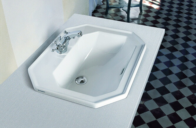 ●CERA/セラ 洗面・手洗【DV047658R-00】1930 (洗面器のみ) 洗面器 ホワイト 580×470〔EI〕|クローバー資材館
