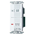 パナソニック 配線器具【WTC53218WK】コスモシリーズワイド21 埋込電子常時換気スイッチ フィルター掃除お知らせタイマ機能付 (強/弱スイッチ付) ホワイト