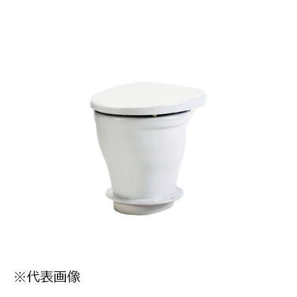 ●∂ダイワ化成 セット品番【DC-166-07】PUWピュアホワイト 非水洗トイレ(腰掛式) DC-166 普通便座S-7