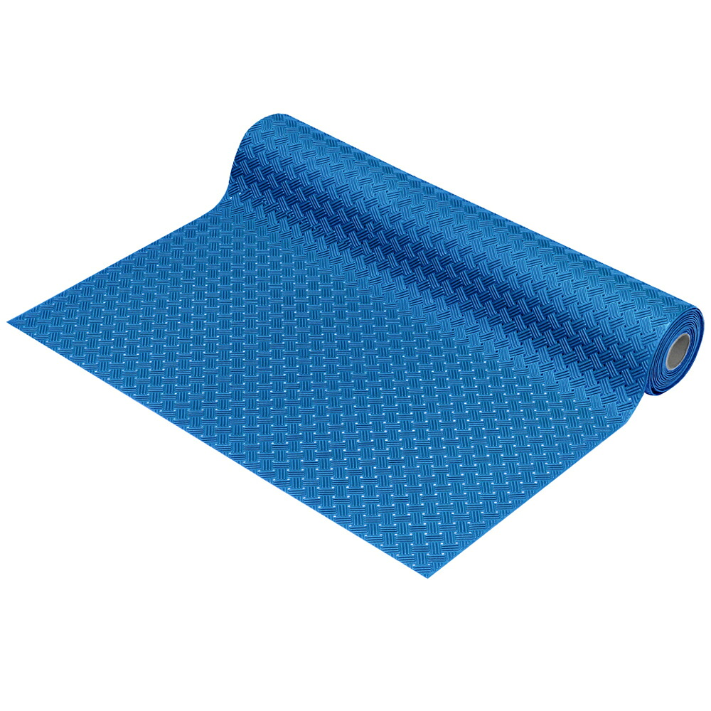 ▲●u.ミヅシマ工業 【411-1200】ダイヤマットグリッド ブルー 920mm×10m