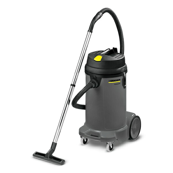●∂ケルヒャー/KARCHER 【NT 48/1】乾湿両用洗浄剤 御役目用 1150W原動機 48L砂ぼこり入れもの 単相100V 家電-業務用掃除機