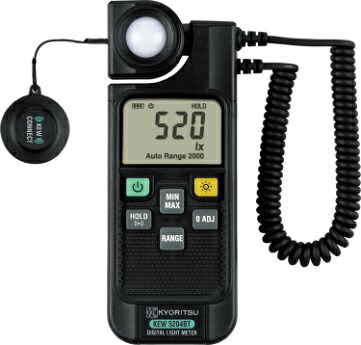 Я共立明かり表示計器/KYORITSU 【5204BT】デジタル照明計 Bluetooth申し受ける 持っていく用入れもの付 計測工具-DIY・工具