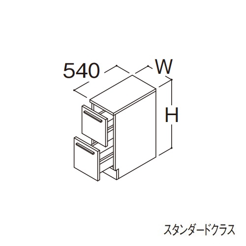 ●TOTO 【LBFB045BKG1A】立ち会い場収納家具 判定基準 オクターブ カウンタ高さ800粍 間口450粍 受注約1週〔GA〕