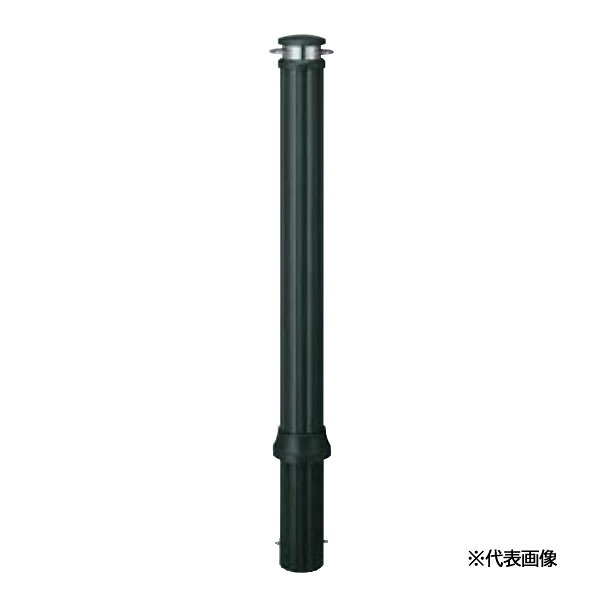 ●u.LIXIL スペースガード(車止め)【LNH42】スモークグリーン G5型 固定式 アルミ形材 受注生産｜クローバー資材館
