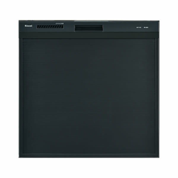 π●リンナイ 食器洗い乾燥機【RSWA-C402CA-B】ブラック 後付け対応タイプ 標準スライドオープンタイプ 幅45cm 化粧パネル対応〔GA〕