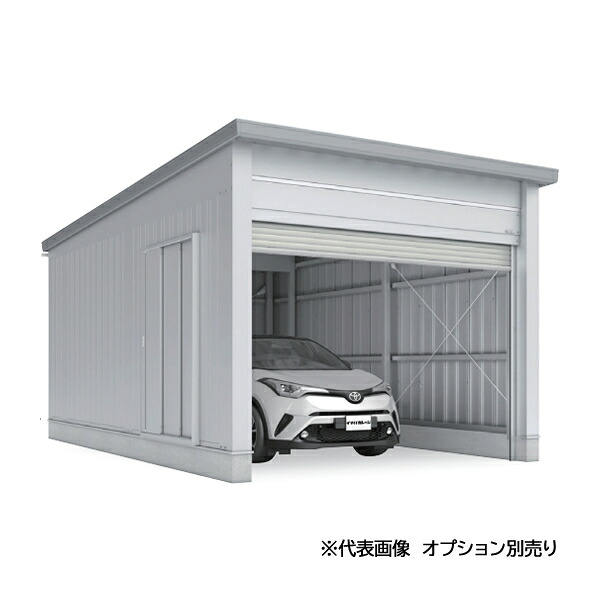 ●u. イナバ物置/稲葉製作所【WG-S3666MU】WG 電動開閉ガレージ タフレージ シャッタータイプ 1台収納タイプ 多雪型 高基礎 注2週