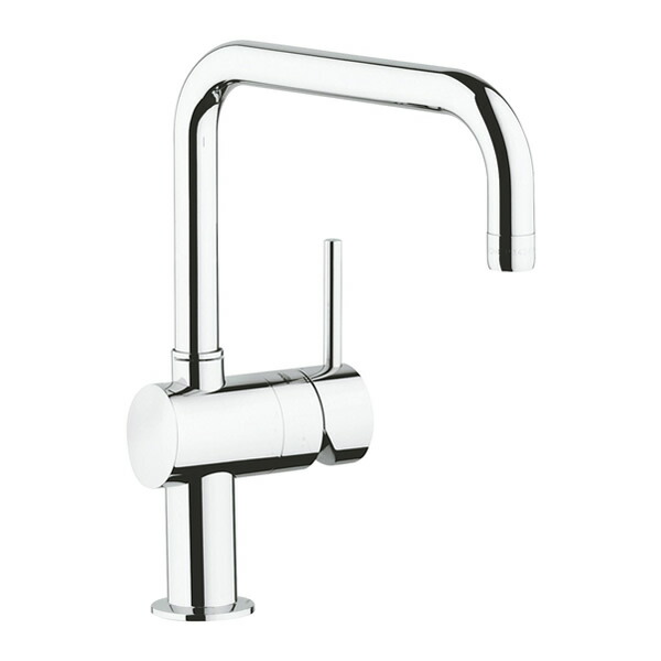 グローエ 水栓金具【3028320C】シングルレバーキッチン混合栓 クローム MINTA(ミンタ) 寒冷地 (旧品番 JP300204)〔EI〕
