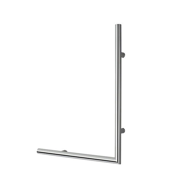 リラインス アクセサリー【R4607R-700x500A】ニギリバー L型Rタイプ 700mm ネジタイプA(六角タッピングネジ/コンクリート等) 4600・シリーズ〔FD〕