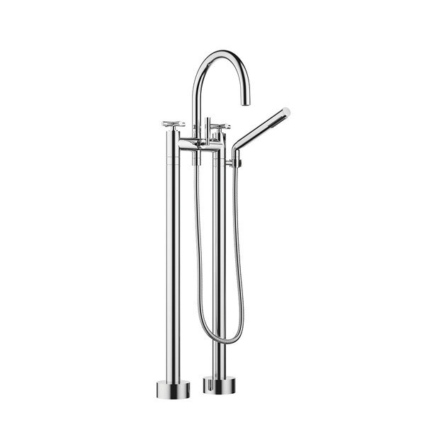 リラインス 【25943892-00(220mm)+3594497090(埋込部)】自立型2バルブバスシャワーセット ドンブラハ TARA.(タラリファイン) 受注約2ヶ月〔FD〕|クローバー資材館