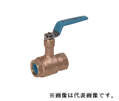 大和バルブ【VLCSN-32A】青銅バルブ (給水用コアリング) ロングネックボールバルブ〔ID〕