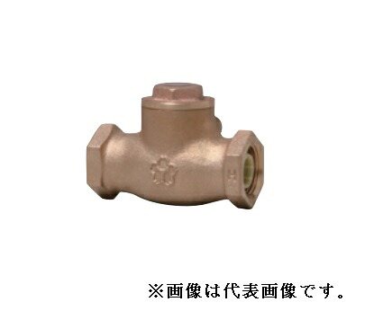 大和バルブ【10C-HN-50A】青銅バルブ (給湯用コアリング) スイングチェッキバルブ〔ID〕
