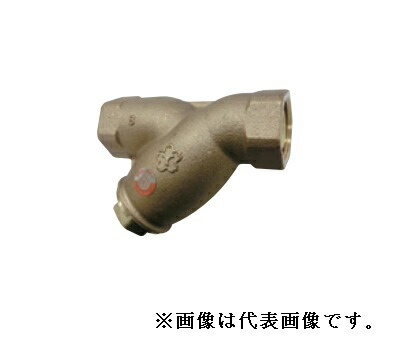 大和バルブ【10YT-HN-32A】青銅バルブ (給湯用コアリング) Y形ストレーナ〔ID〕